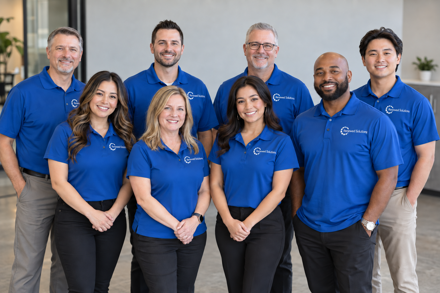 Renewed Solutions team in the field